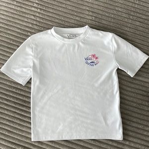 Vans short sleeved white t-shirt